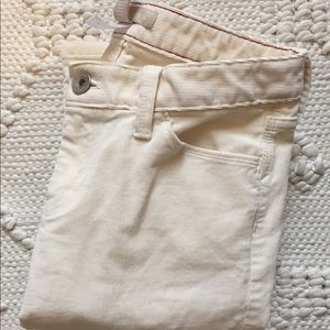 Cream Corduroy Pants